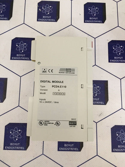 SAIA-BURGESS PCD4-E110 DIGITAL MODULE