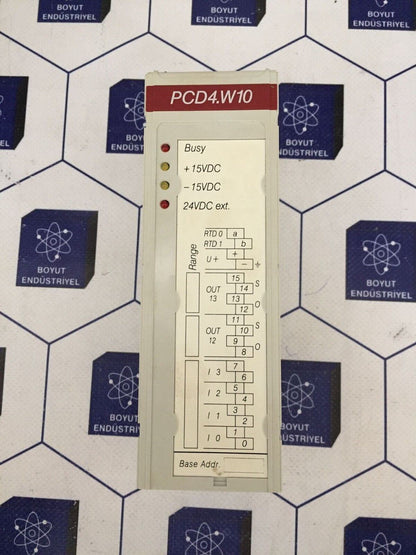 SAIA-BURGESS PCD4-W100 ANALOG MODULE