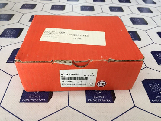 SAIA-BURGESS PCD4.N210M4 SUPPLY MODULE VERSION C
