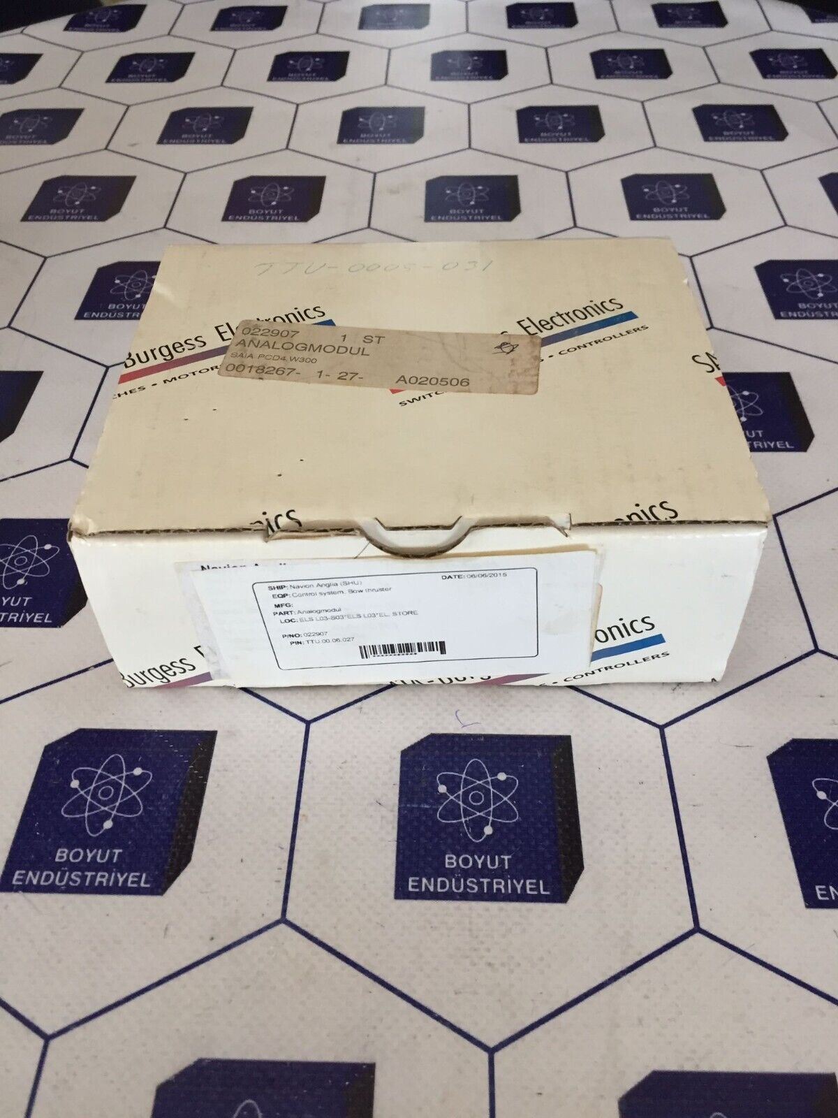 SAIA-BURGESS PCD4.W300 Version D Analog Module PCD4W300