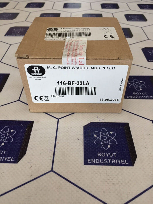 AUTRONICA BF-33LA MANUAL CALL POINT 116-BF-33LA