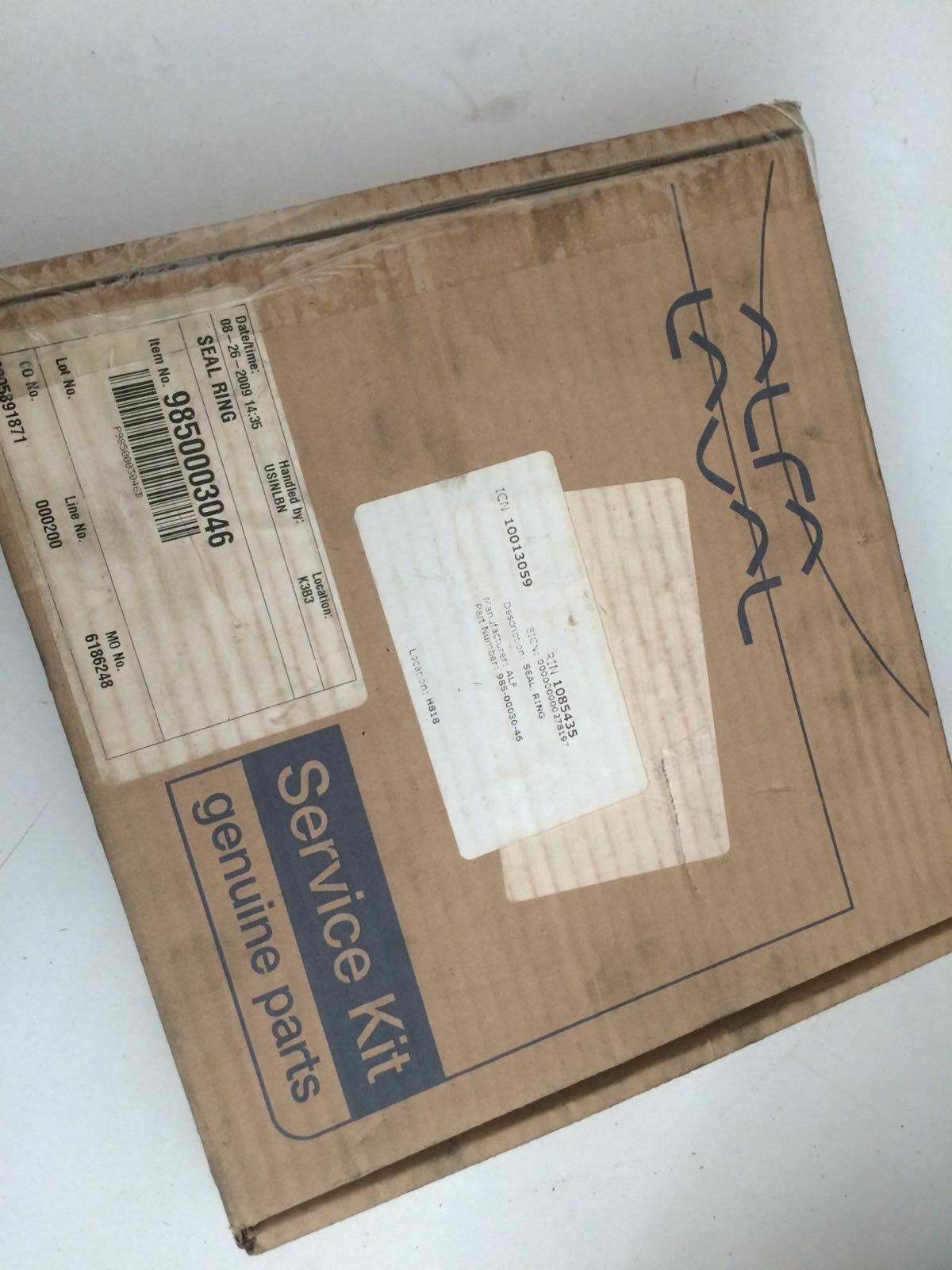 Alfa Laval Seal Ring Service Kit 9850003046