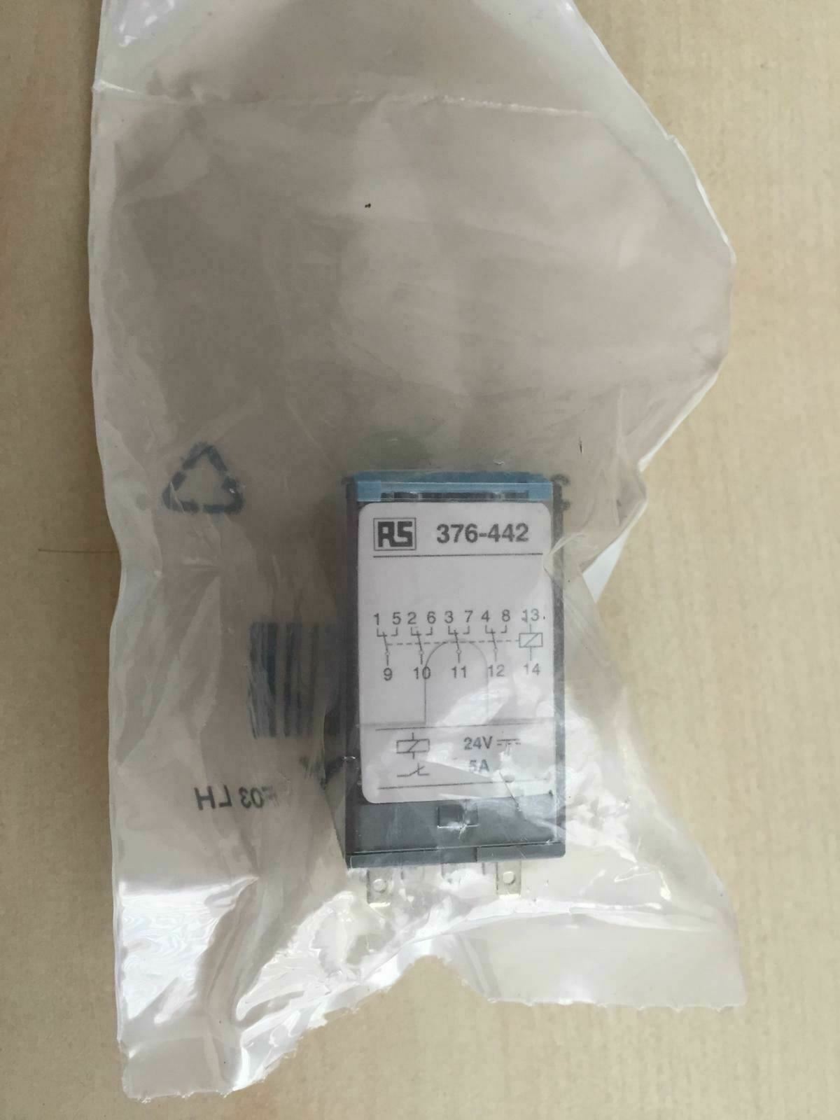 Releco Serie QR-C Relay RS 376-442 24V Lot Of 9