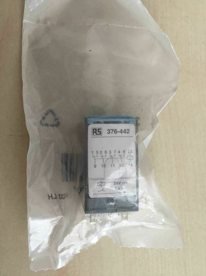 Releco Serie QR-C Relay RS 376-442 24V Lot Of 9