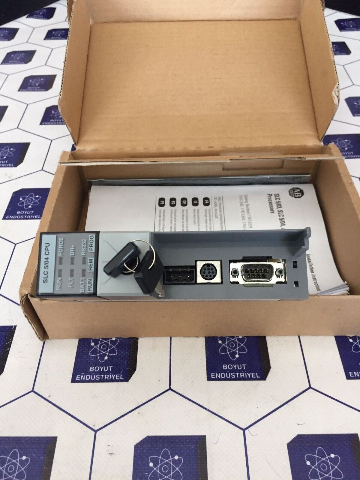 NEW FACTORY SEALED AB 1747-L542 / B SLC 500 PLC PROCESSOR UNIT CONTROLLER