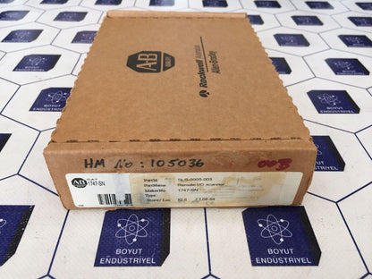 ALLEN BRADLEY 1747-SN Ser B SLC500 PLC Remote I/O Scanner Module 1747SN
