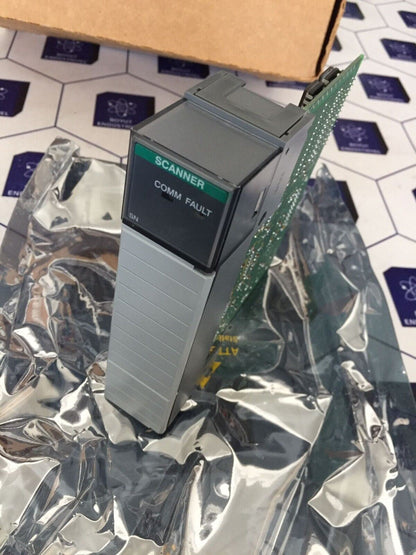 ALLEN BRADLEY 1747-SN Ser B SLC500 PLC Remote I/O Scanner Module 1747SN