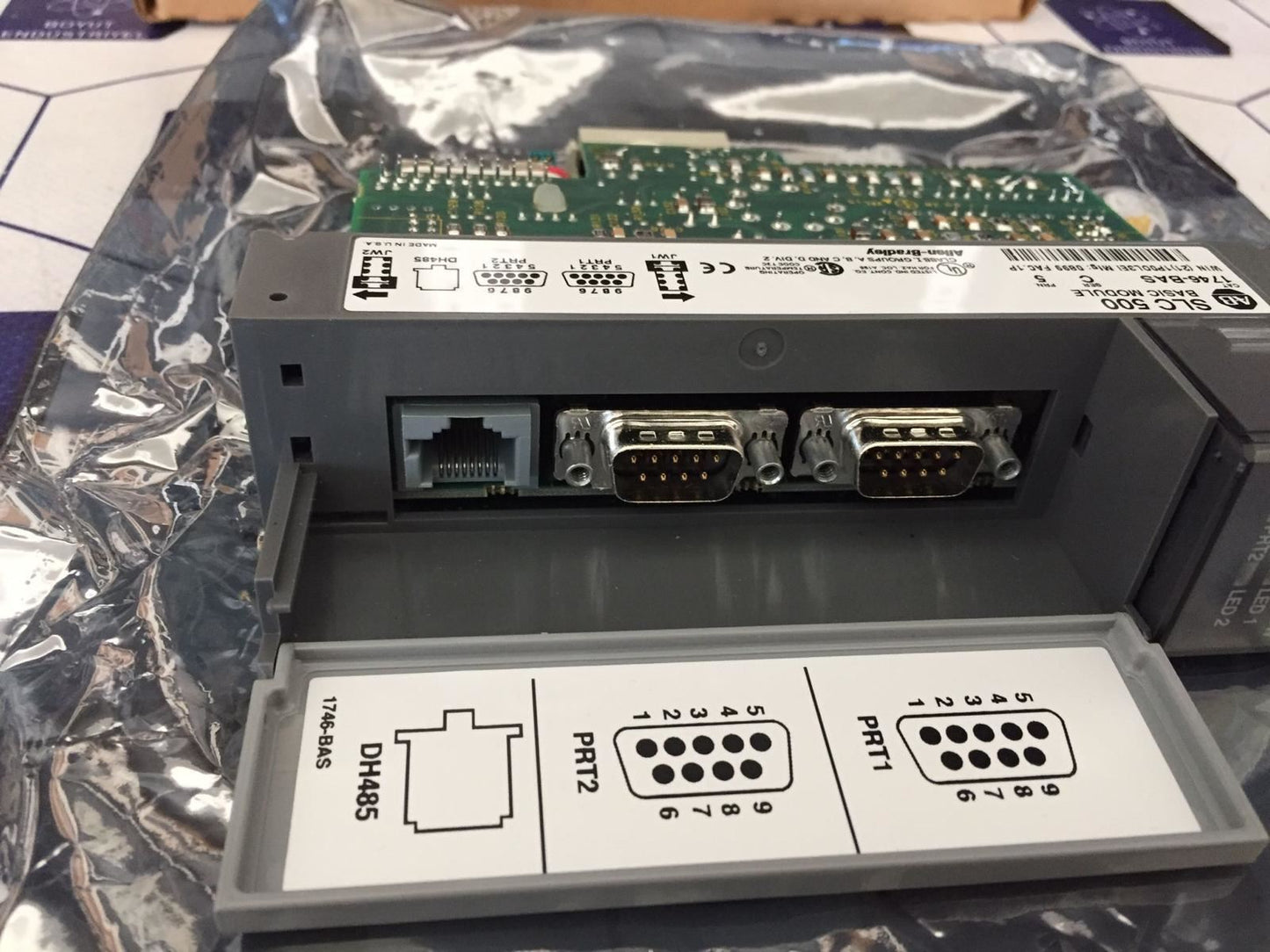 New Factory Sealed AB 1746-BAS SER C SLC500 Analog Output Module 1746BAS