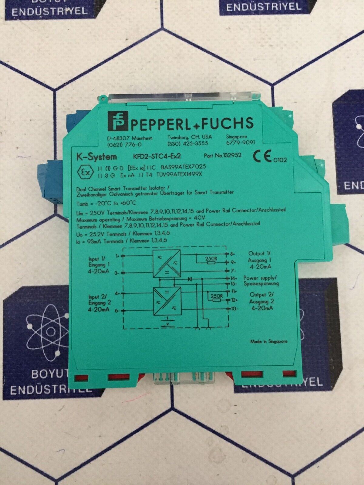 Pepperl+Fuchs KFD2-STC4-EX2 SMART Transmitter