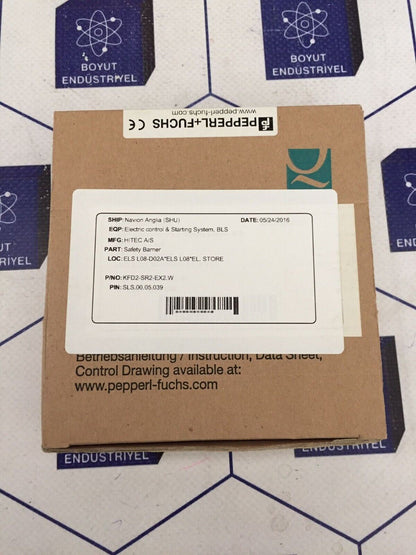 PEPPERL +FUCHS K-SYSTEM PART NO: 132960 KFD2-SR2-Ex2.W