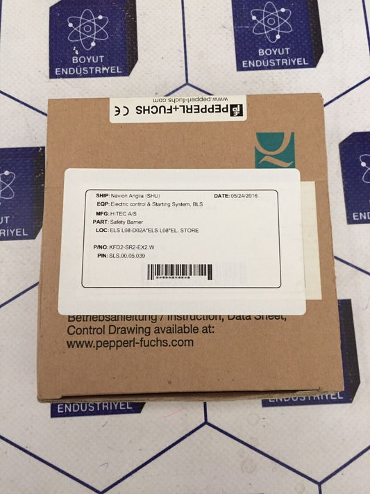 PEPPERL +FUCHS K-SYSTEM PART NO: 132960 KFD2-SR2-Ex2.W