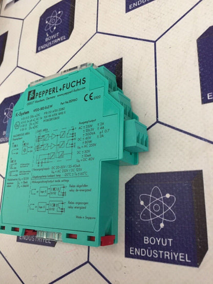 PEPPERL +FUCHS K-SYSTEM PART NO: 132960 KFD2-SR2-Ex2.W