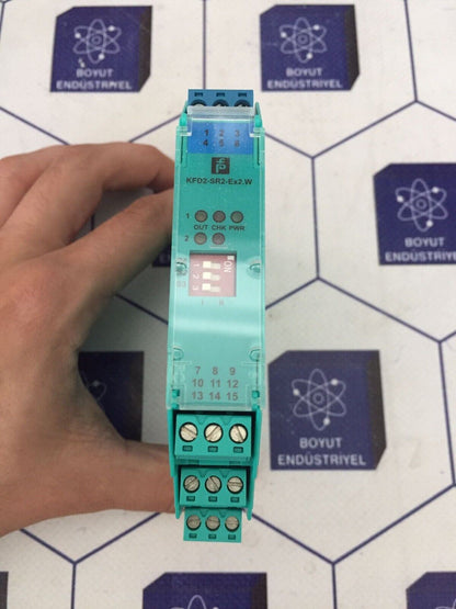 PEPPERL +FUCHS K-SYSTEM PART NO: 132960 KFD2-SR2-Ex2.W