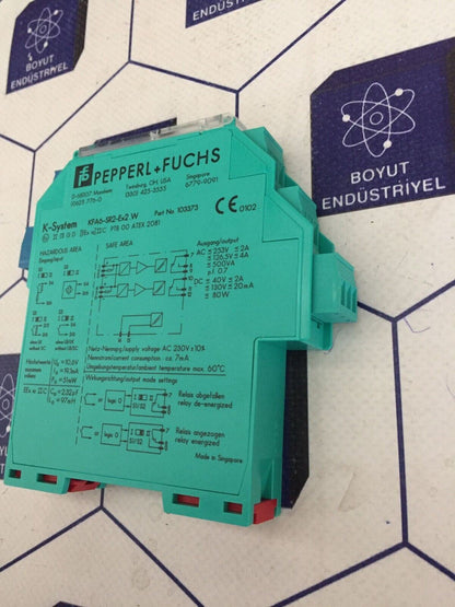 Pepperl+fuchs KFA6-SR2-EX2.W PLC
