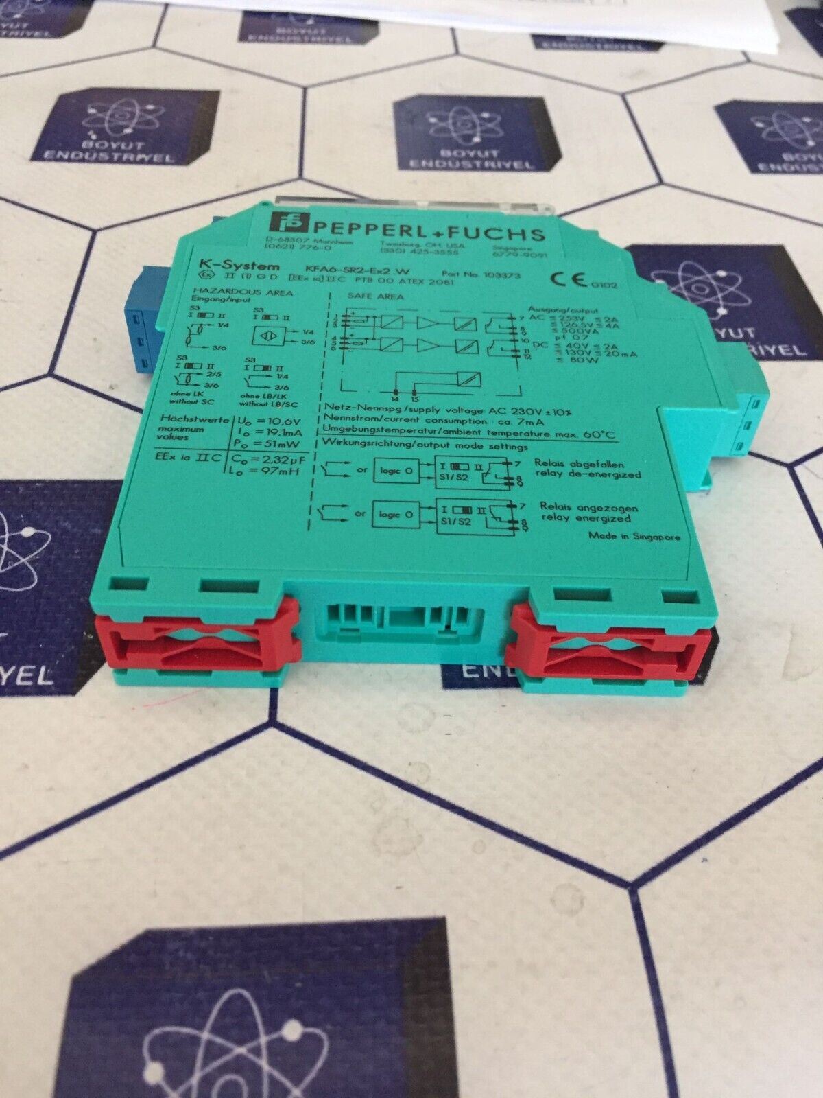 Pepperl+fuchs KFA6-SR2-EX2.W PLC