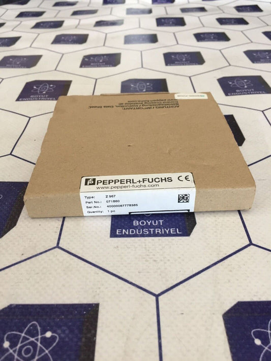 Pepperl+fuchs z-series z967 safe snap barrier 71860 New