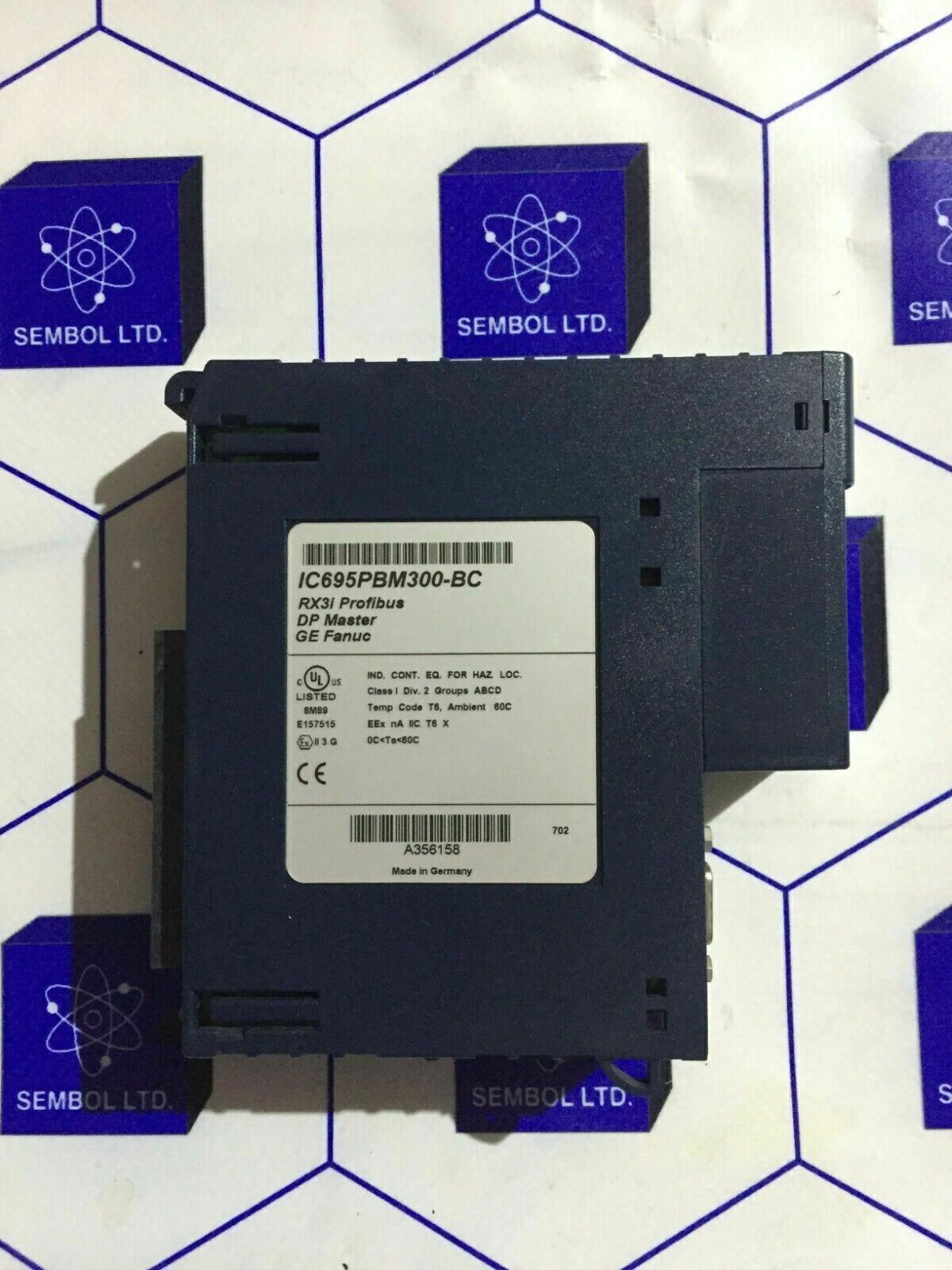 GE FANUC PBM300 PROFIBUS MASTER IC695PBM300-BC