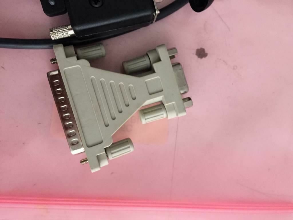 Genuine Motorola GP340 RKN4075C RIB-Less RS-232 Serial Programming Cable