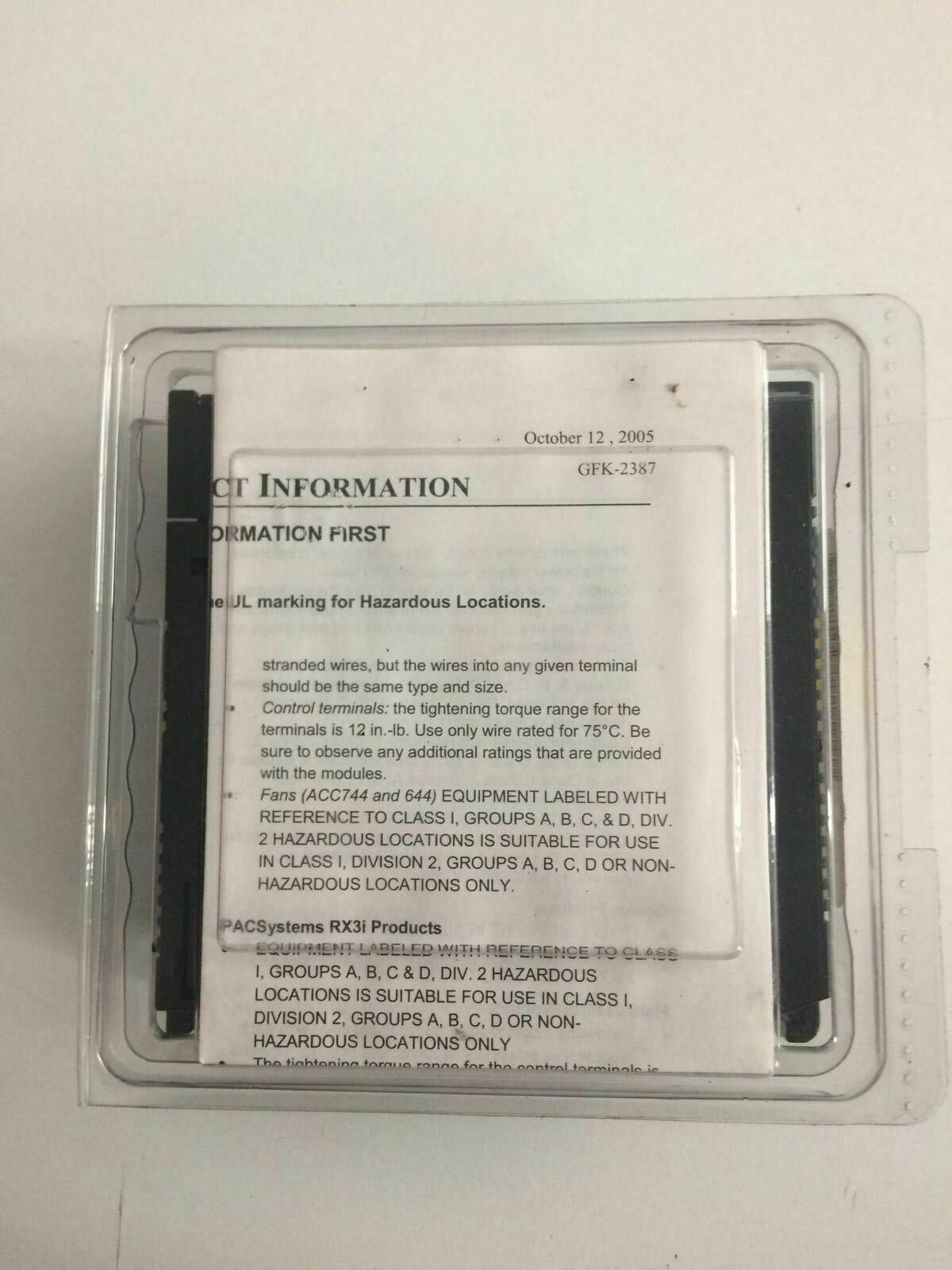 GE FANUC IC693MDL645H, IC693MDL645E