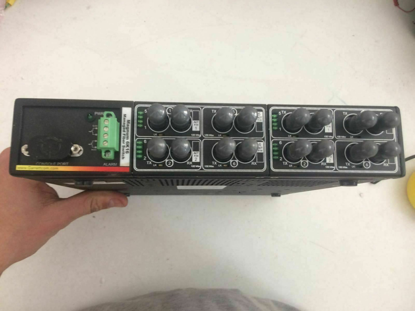 GarrettCom Magnum 6K16 Managed Fiber Switch 6K16-5416-2