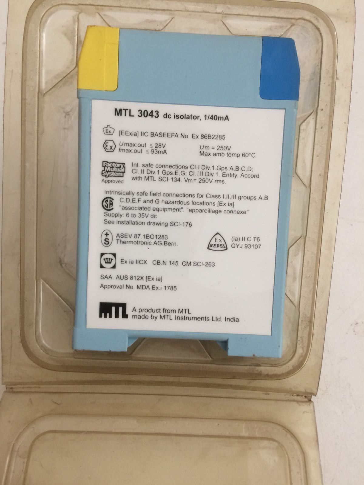 MEASUREMENT TECHNOLOGY LTD MTL-3043