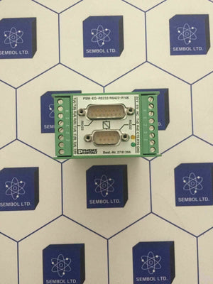 Phoenix Contact Rs232 to Rs422 Interface Converter Psm-eg-rs232/rs422-p/4k