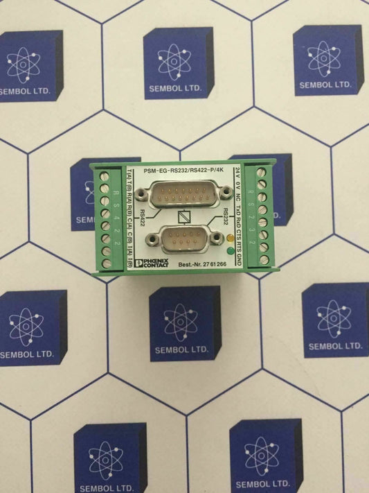 Phoenix Contact Rs232 to Rs422 Interface Converter Psm-eg-rs232/rs422-p/4k