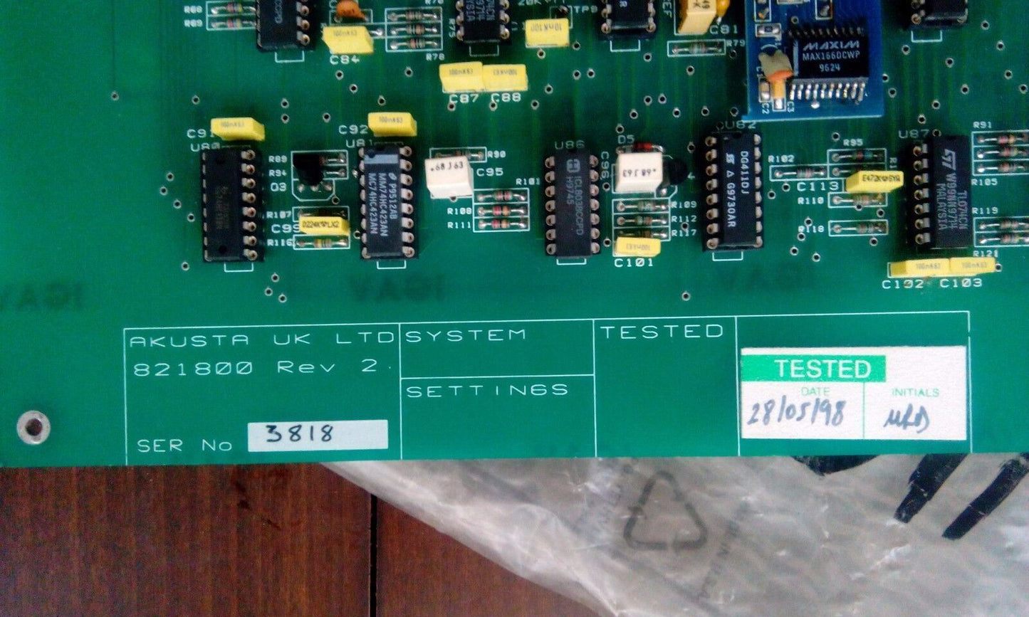 AKUSTA LTD 821800 MAIN BOARD (A2)