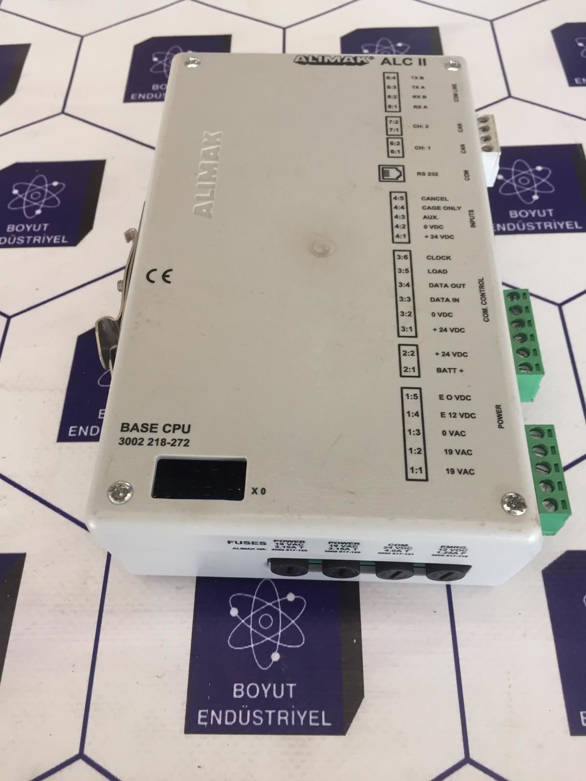 Alimak ALC II 3002-218-272 Base Cpu Module