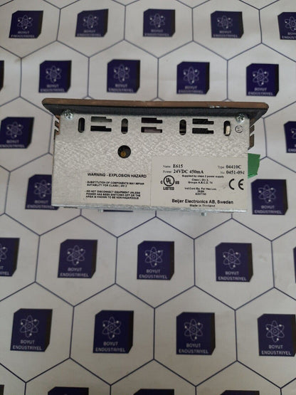Beijer Electronics E615 04410C HMI