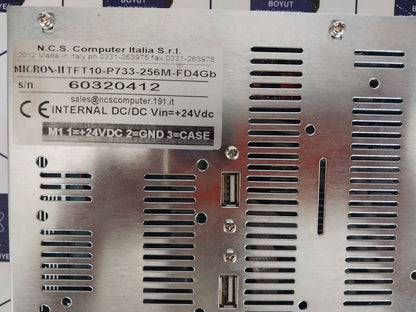 NCS COMPUTER MICRON-II TFT10-P733-256M-FD4GB