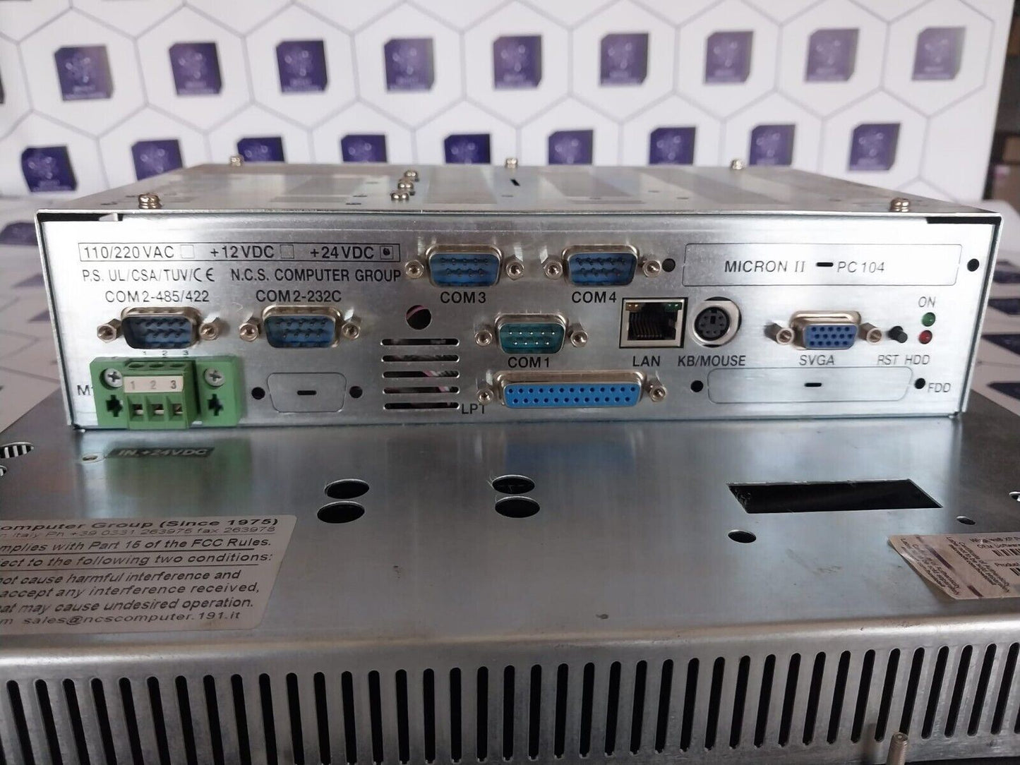 NCS COMPUTER MICRON-II TFT10-P733-256M-FD4GB