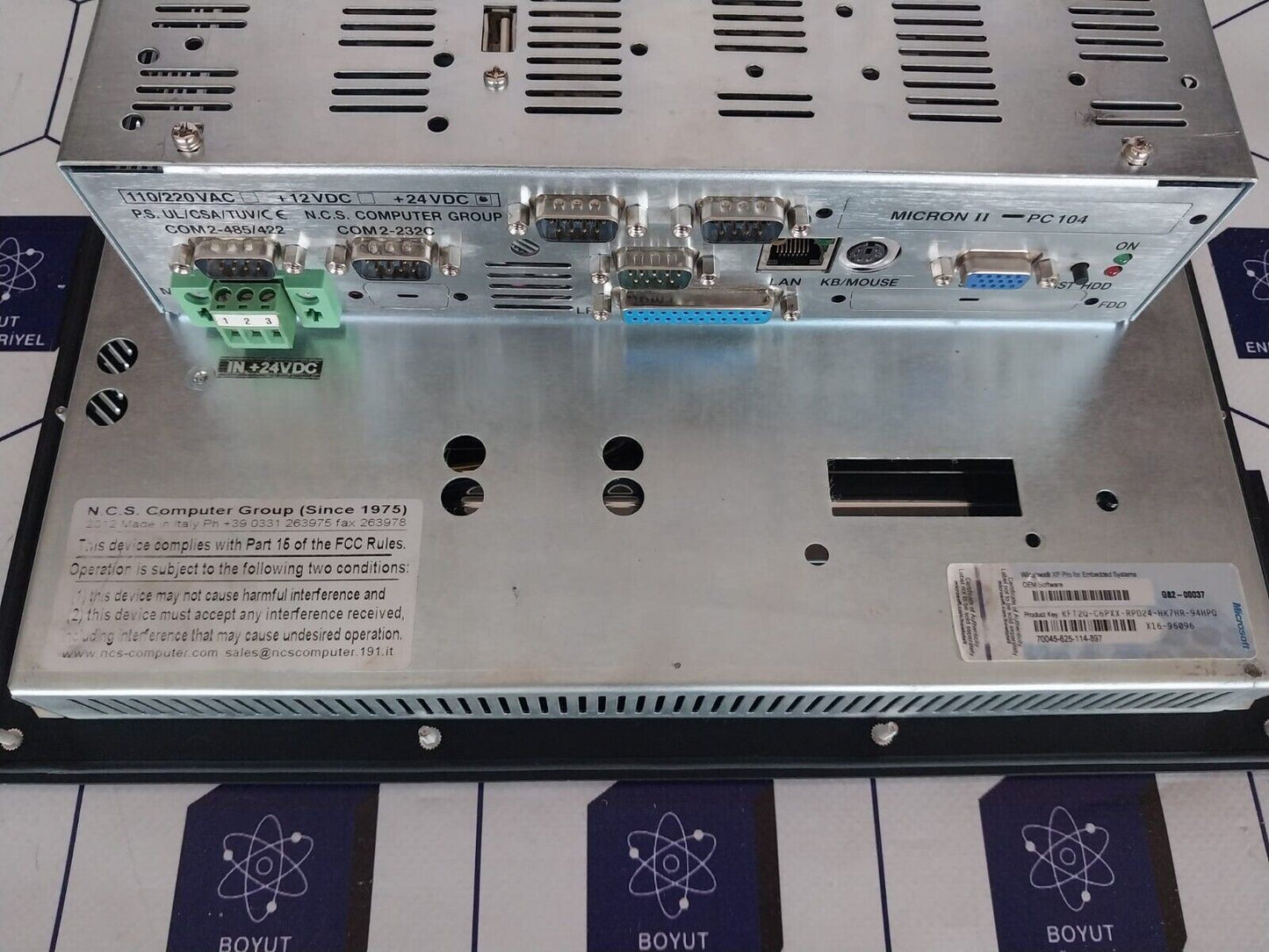 NCS COMPUTER MICRON-II TFT10-P733-256M-FD4GB