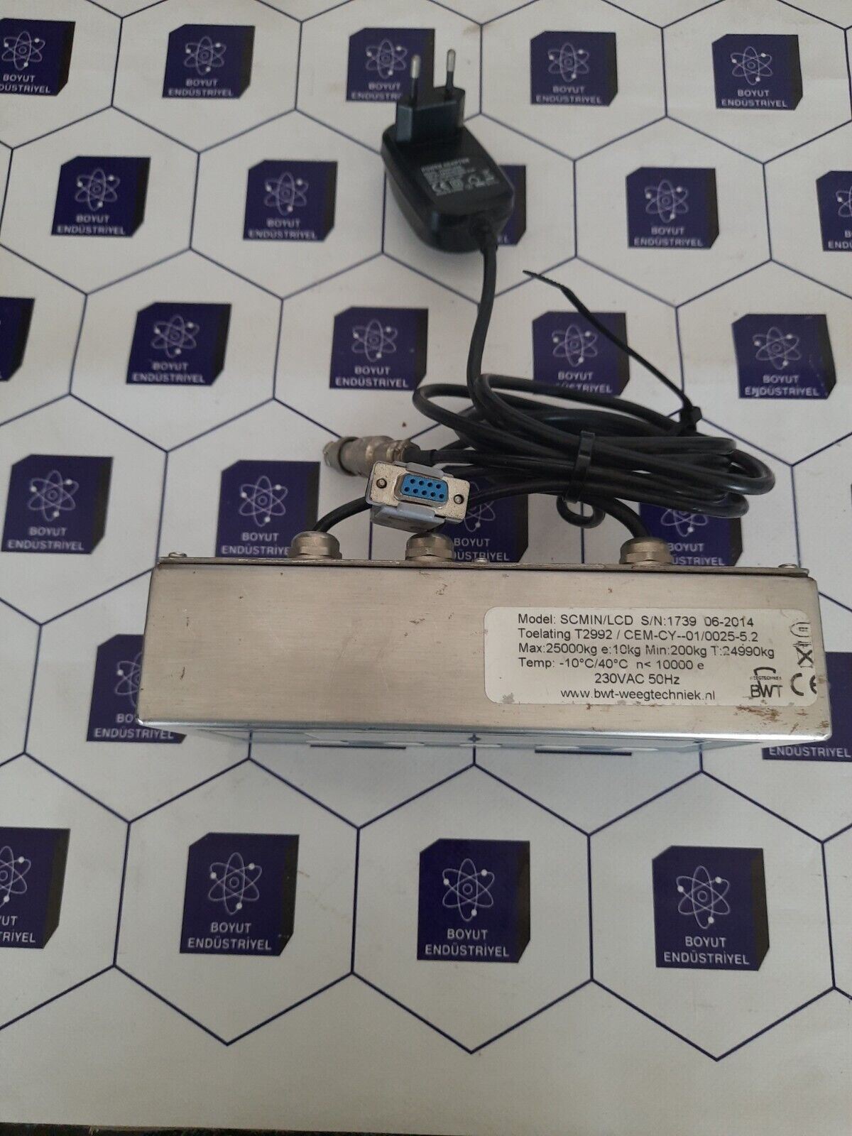 BWT WEEGTECHNIEK SENSOCAR SCMIN/LCD  T2992 WEIGHT INDICATOR