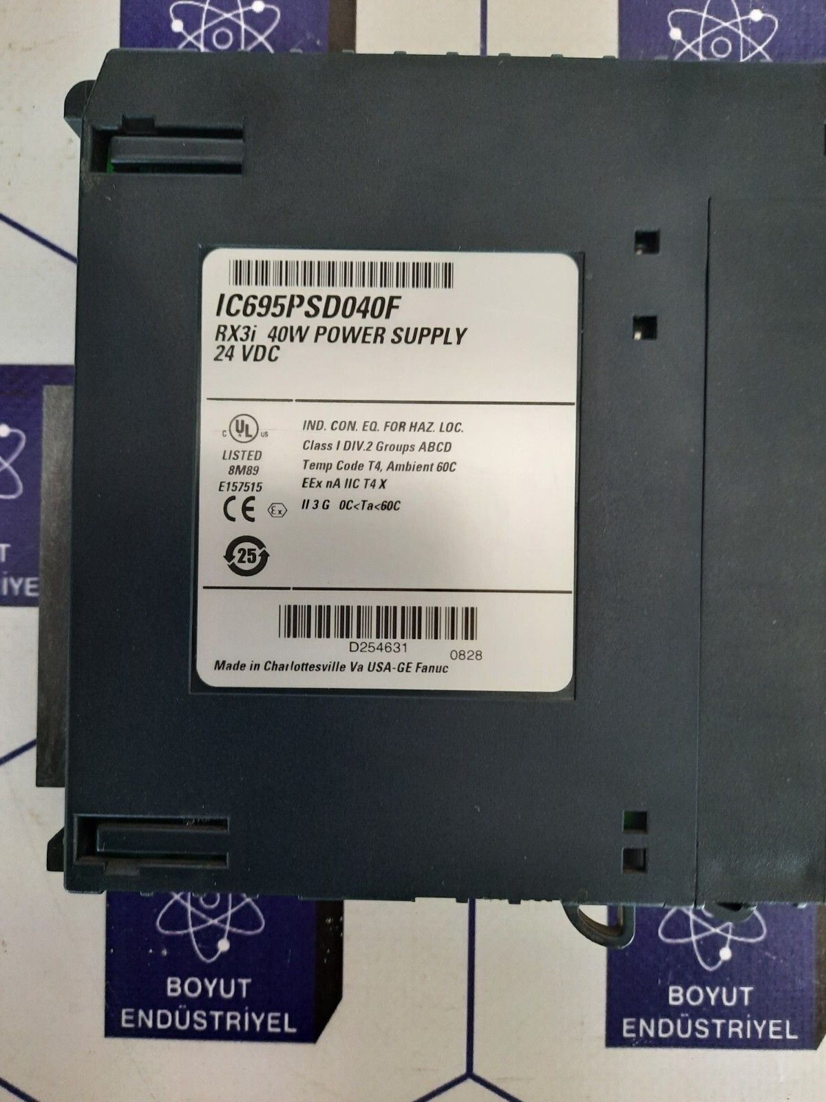 GE FANUC IC695PSD040F RX3I 40W POWER SUPPLY 24VDC