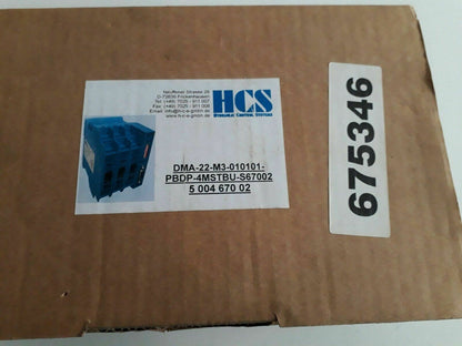 HCS DMA-22-M3-010101-PBDP-4MSTBU-S67002 Hydraulic Control System