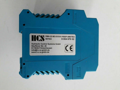 HCS DMA-22-M3-010101-PBDP-4MSTBU-S67002 Hydraulic Control System