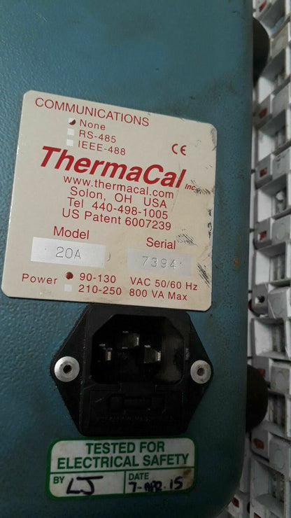 Thermacal Model 20A Calibration COOL/HEAT Source Temperature Thermometer
