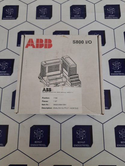 ABB 3BSE038415R1 ANALOG OUTPUT A0810V2