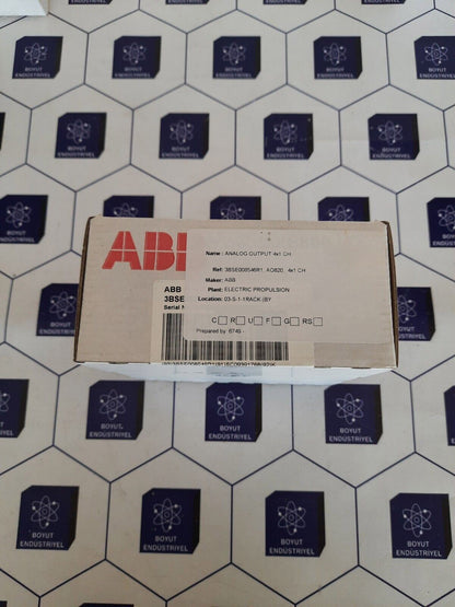 ABB 3BSE008546R1 GALV ISOLATED BIPOLAR AO MODULE AO820