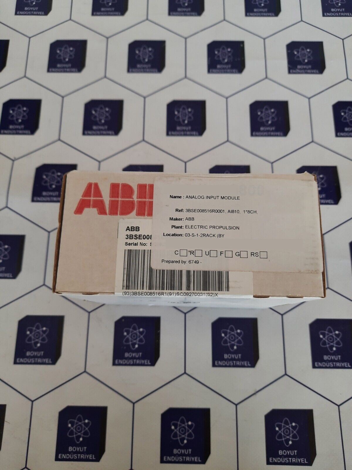 ABB 3BSE008516R1 AI810 1*8CH ANALOG INPUT MODULE