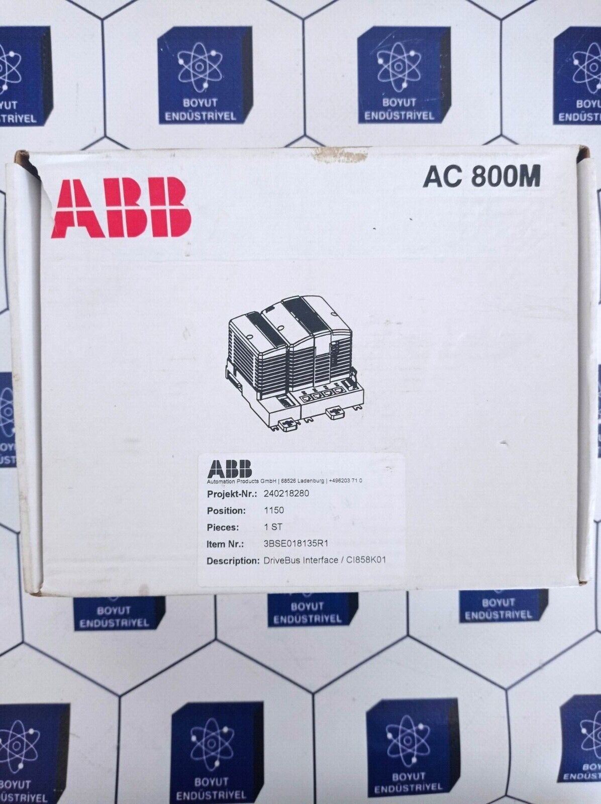 ABB 3BSE018135R1 DRIVEBUS INTERFACE CI858K01