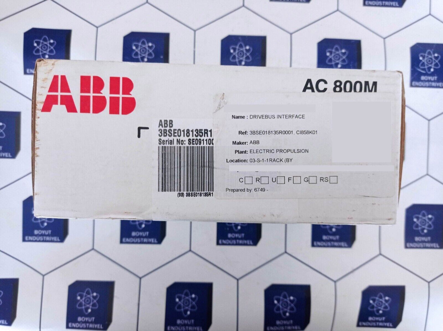 ABB 3BSE018135R1 DRIVEBUS INTERFACE CI858K01