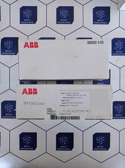 ABB 3BSE013230R1 TU810V1 COMPACT MTU MODULE 50V