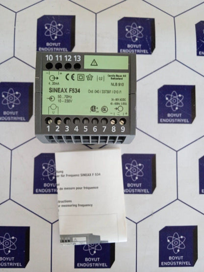 CAMILLE BAUER AG SINEAX F534 NLB910