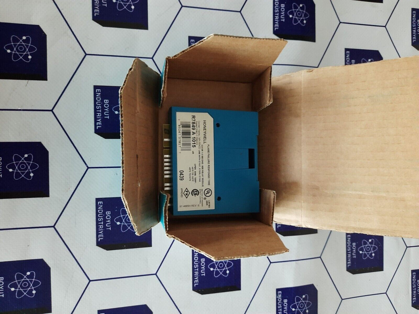 Honeywell Ultraviolet Flame Amplifier Modul R7849A1015 R7849 A 1015
