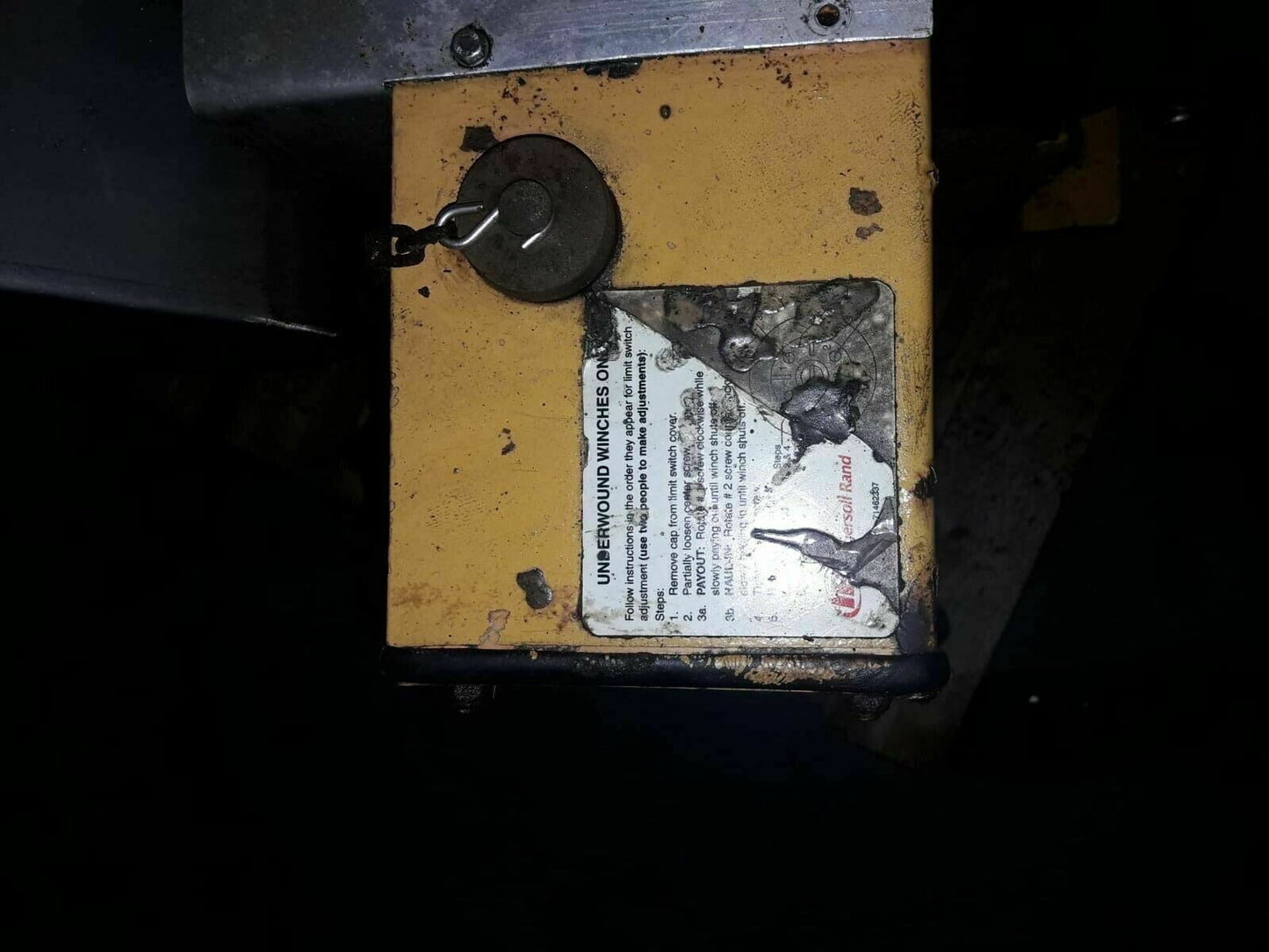 Ingersoll rand FA5I-16/E 10152 5 Tones air winch fa5i