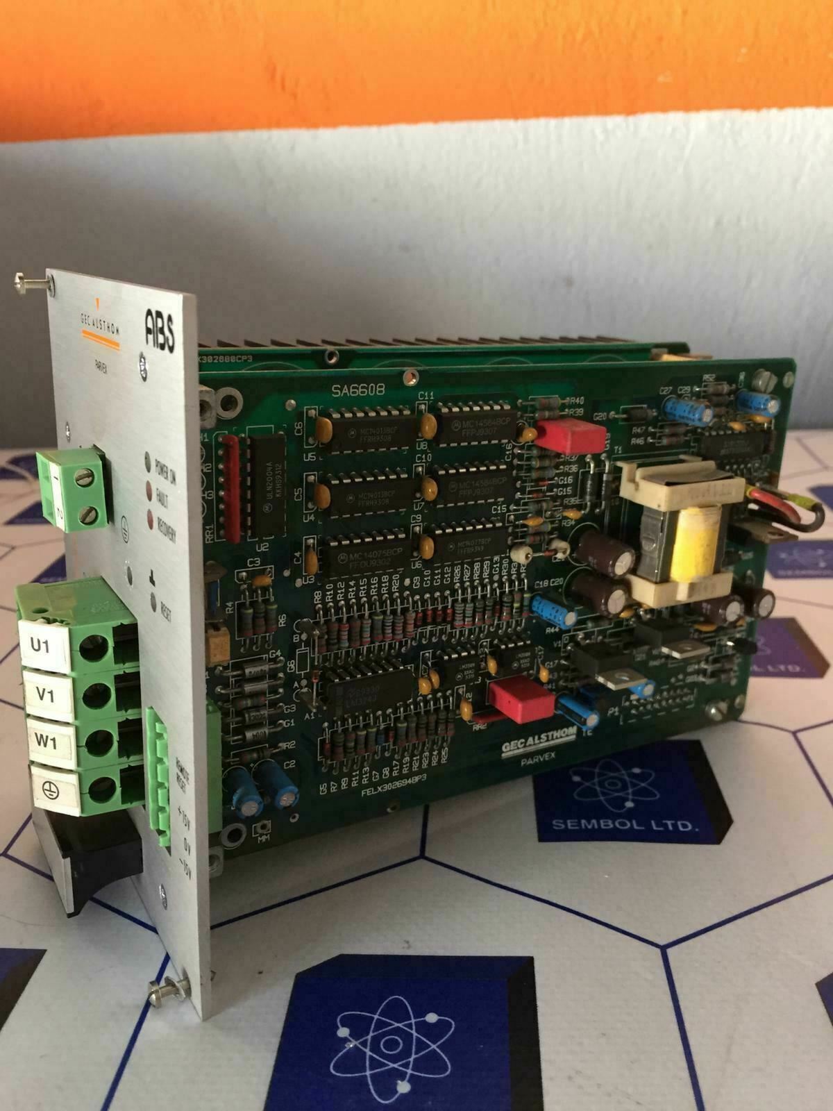 GEC ALSTHOM ABS0190408 PARVEX ABS CONVERTISSEUR CA/CC