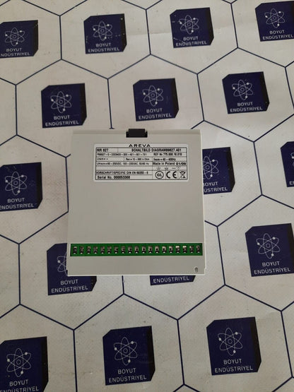 AREVA MR 627 MR627 EARTH-FAULT RELAY