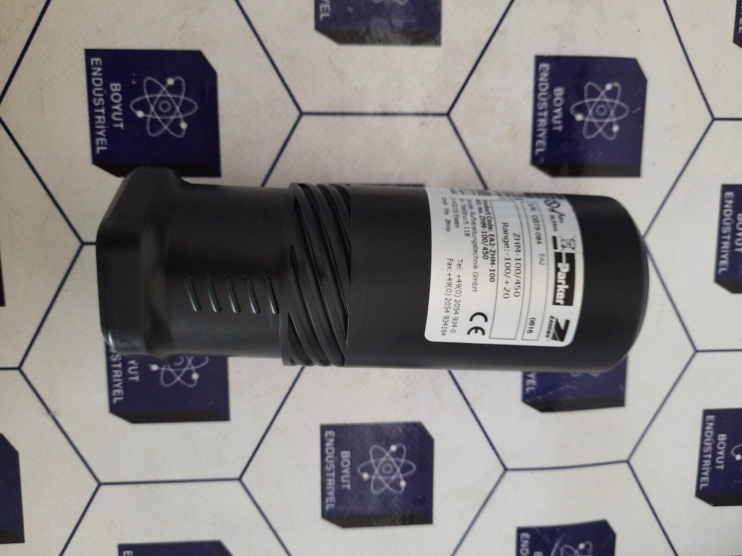 PARKER ZANDER  EA2-ZHM-100 S/N DB75-084 20 MA 0HZ 28VDC